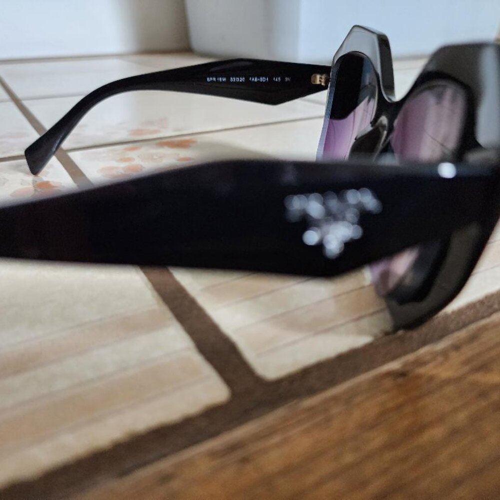 Black Prada Sunglasses Frames - Picture 2 of 2